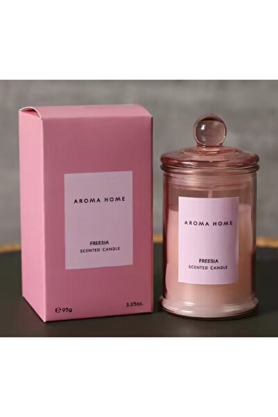 Aroma Home Naturals Luxury Scented Candle Jar with Lid Perfect Design for Hom...