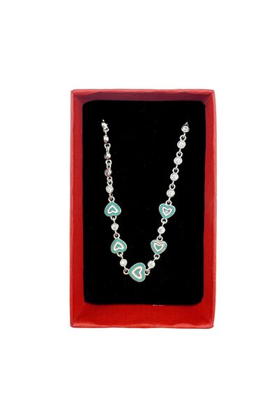 Flippy Παιδικό Βραχιόλι, Jolie, Ασήμι 925, Σχέδιο Καρδιάς, με Σμάλτο και Ζιργ...