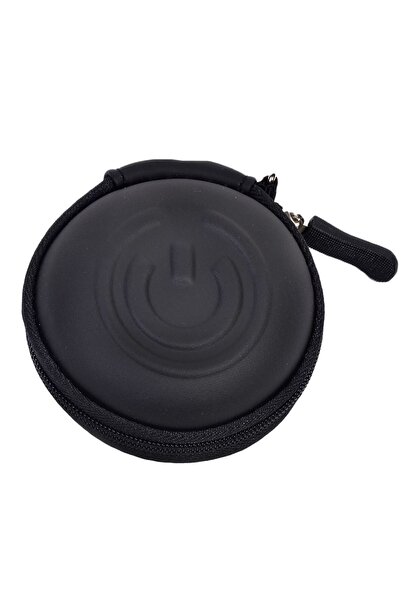 Zâna Casei Μαύρη θήκη σιλικόνης για ακουστικά 7 εκ.