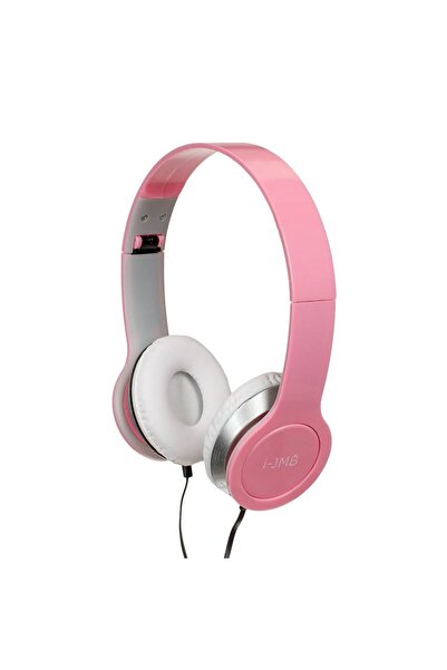 Zâna Casei Ροζ Λευκά Αναδιπλούμενα Ακουστικά