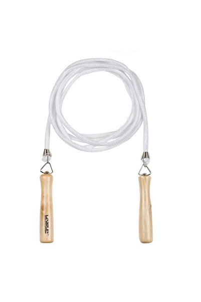 Zâna Casei Λευκό σχοινί γυμναστικής με ξύλινες λαβές 2,8μ.