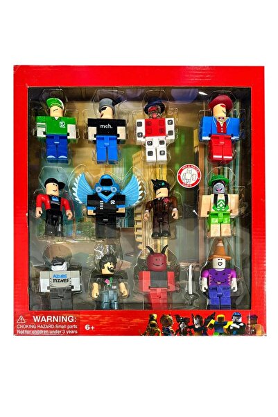 Generic 12PCS Block Character Action Figure Set for Kids