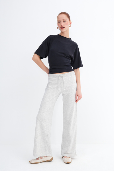 Addax Glitter Wide Leg Tracksuit Eşf13234