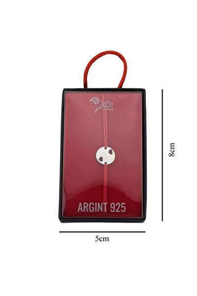 Flippy Βραχιόλι Martisor, Jolie, Ασήμι 925, Σχέδιο με δύο στρογγυλές καρδιές,...