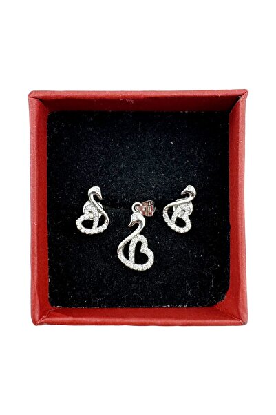 Flippy Σετ Κρεμαστό και Σκουλαρίκια για Γυναίκες, Jolie, Ασήμι 925, Σχέδιο Κύ...