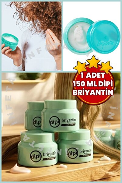 İnfeta 150 ml 1 Adet Dipi Briyantin Saç Şekillendirici Yumuşatıcı Ve Parlaklı...