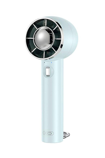 Xo Φορητός Ανεμιστήρας XO-MF85, Μπαταρία 1200mAh, 3 Ταχύτητες - Μπλε