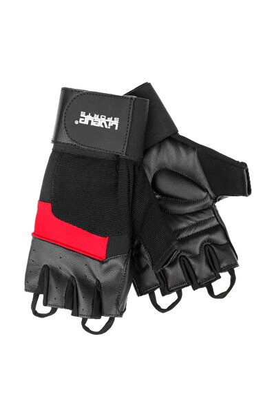 Zâna Casei Μαύρα Αθλητικά Γάντια Προπόνησης με Ανοιχτά Δάχτυλα (L/XL) - LiveUp