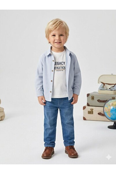 MonAlisa Kids Boy's 3-Piece Set with Shirt