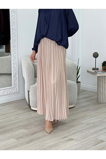 KAHMA COLLECTİON Kahma Piliseli Rahat Etek 26y29303