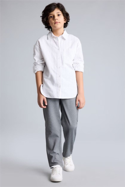 DeFacto Pantaloni cu picior drept pentru băieți G3837A826SP