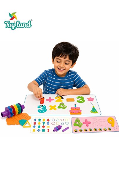 TOY LAND Kids Mathematics & Shape Learning Dough Set – Educational Play Dough...