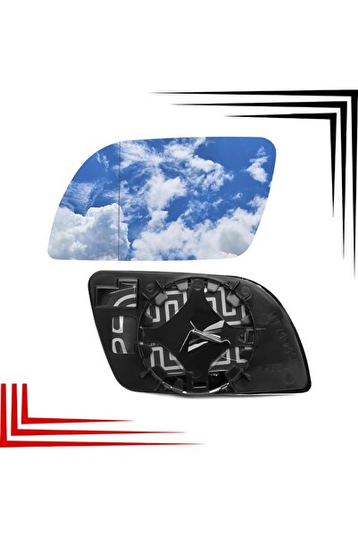 Aftermarket Sticla Oglinda Stanga Sofer Asferica VW Polo 9N 2001-2005, AWPart...