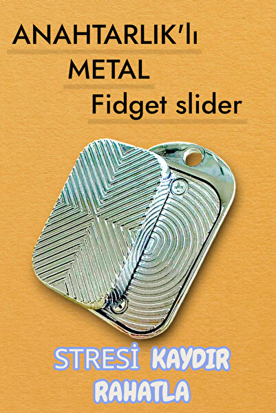 Renkoled Aydınlatma İthal Metal Manyetik Fidget Slider – Stres oyuncağı | EDC