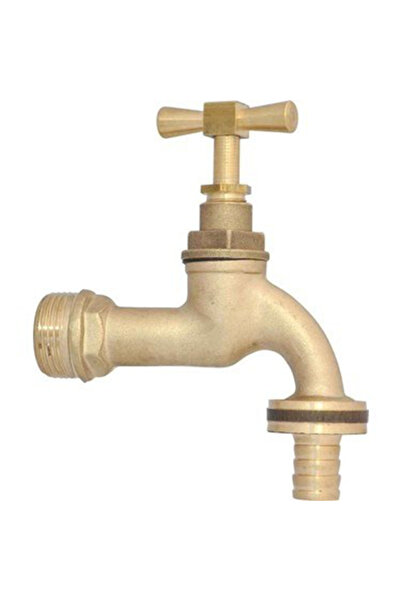 Filo Rekorlu Bahçe & Lavabo Sarı Terkos Musluk 3/4