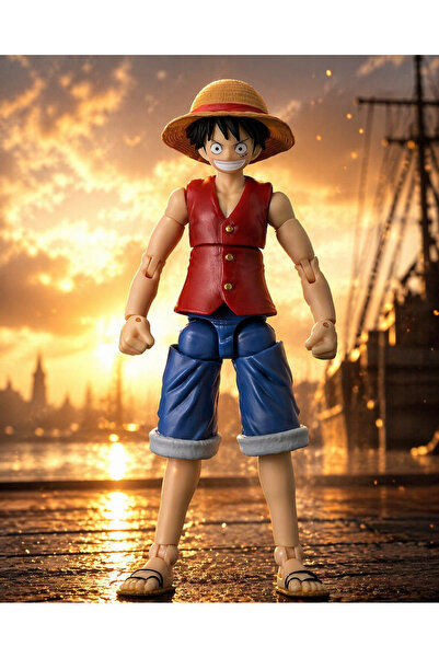 Wonderful Life One Piece Monkey D. Luffy Figür Ultimate Legends 13 cm Eklemli...