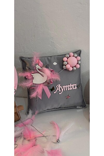 NERİMU Βρεφικό Μαξιλάρι Κοσμήματος - Γράφουμε το όποιο όνομα θέλετε