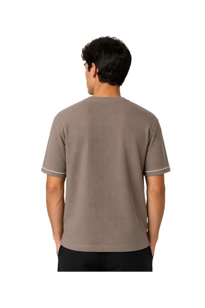 Yassino Casual Basic Men's T-Shirt Flexible Breathable Oysho Fabric