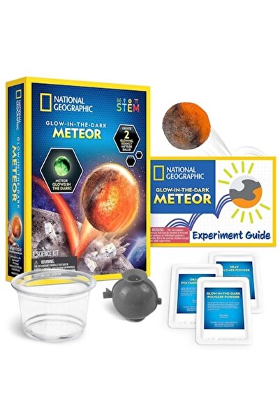 NATIONAL GEOGRAPHIC Scientific Educational Set, Glowing Meteorite in the Dark...