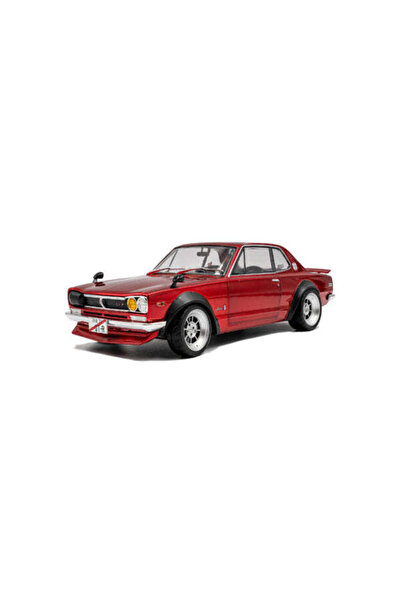 Solido Nissan Skyline C 10 Hakosuka Works metalizat 1970 bordo - 1/18