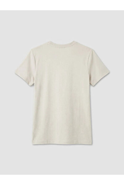 LC Waikiki Γκρι γυναικείο μπλουζάκι Crew Neck