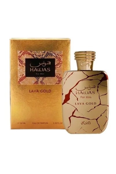 Rasasi Hawas Lava Gold for Him EDP 100ml 2026 Production Batch