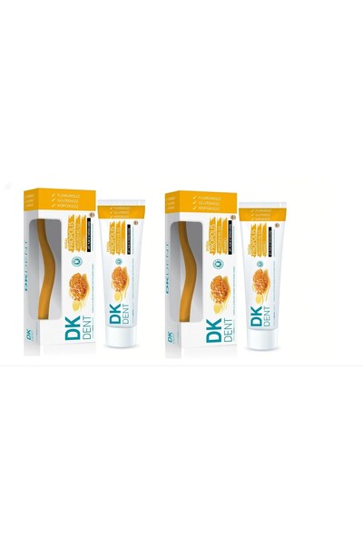 Dermokil DK Dent Doğal Propolis Mucizevi Kil Ile Onarıcı Plak Ve Tartara Karş...