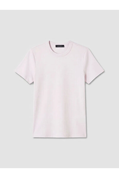 LC Waikiki Λιλά Μπλουζάκι Γυναικείο Με Κέντημα