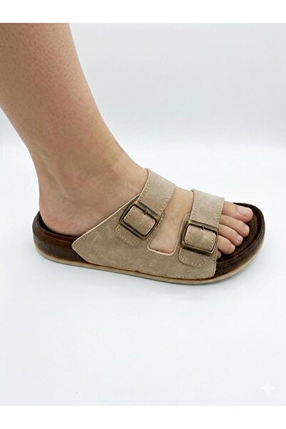 Witta Mantar Taban Anatomik Çift Kemerli Comfort Terlik