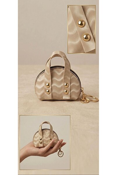 BRK High-End Mini Handbag Purse with Zipper and Bright Colors and Stylish Shapes