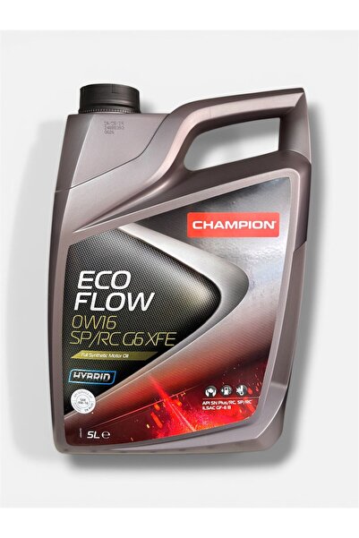 Champion Eco Flow 0W-16 SP/RC G6 XFE Tam Sentetik 5 Litre Motor Yağı