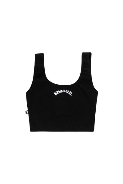 we ride local TYPO W ΚΡΟΠ ΤΟΠ ΜΑΥΡΟ ΡΙΜΠ