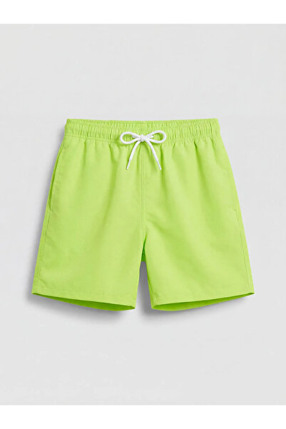 LC Waikiki Πράσινο αγορίστικο μαγιό με ελαστική μέση