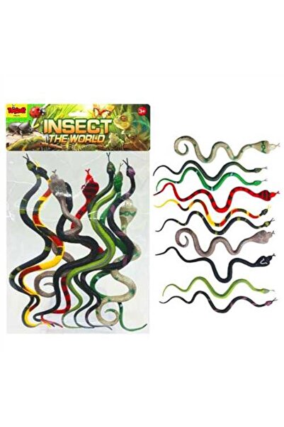 Banadabak Insect The World 88-6B Yılan Seti Pvc De 3+ (1 Adet Fiyatıdır)