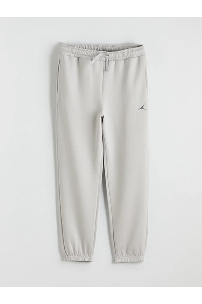 LC Waikiki Γκρι αγορίστικο παντελόνι φόρμας Παντελόνι jogger