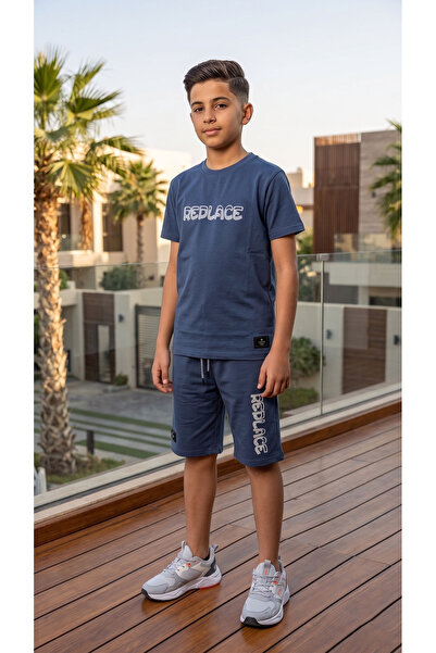 h.kids طقم "نيفي ستريت" الكاجوال