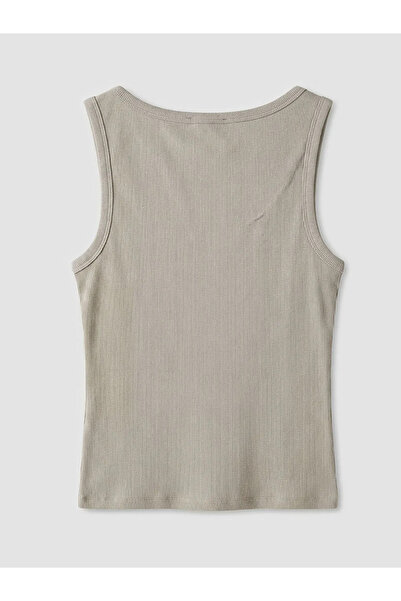 LC Waikiki Μπεζ τετράγωνο γιακά γυναικείο εσώρουχο