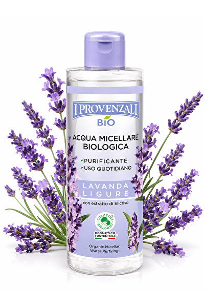 I Provenzali Βιολογικό μικυλλιακό νερό λεβάντας, εκχύλισμα λεβάντας, απαλό ντ...