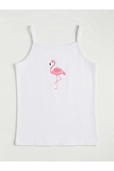 LC Waikiki Pink Girls' String Strap Underwear Undershirt 2-Pack