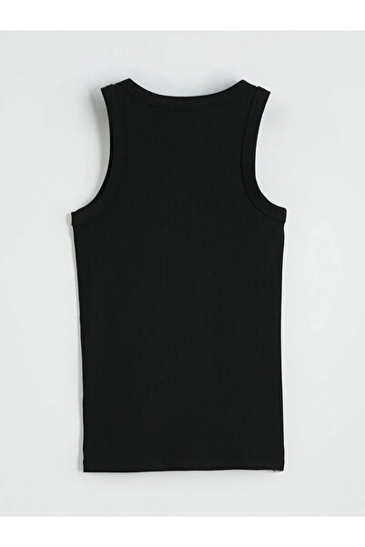 LC Waikiki Μαύρο γυναικείο εσώρουχο με λαιμόκοψη