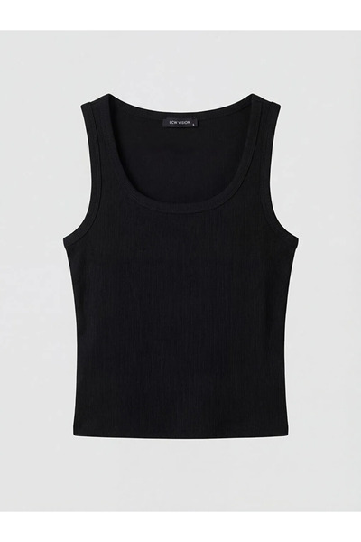 LC Waikiki Γυναικείο εσώρουχο μαύρο τετράγωνο γιακά