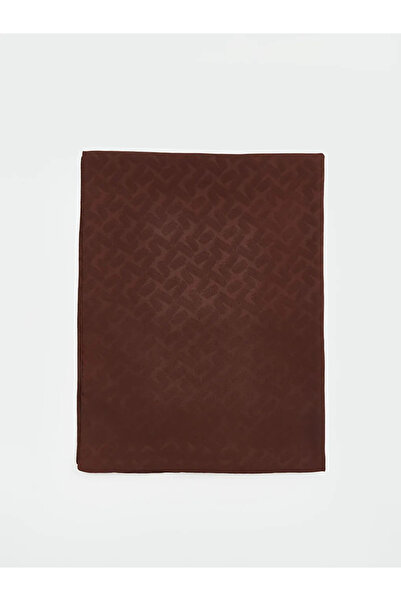 LC Waikiki Γυναικείο σάλι με καφέ σχέδιο