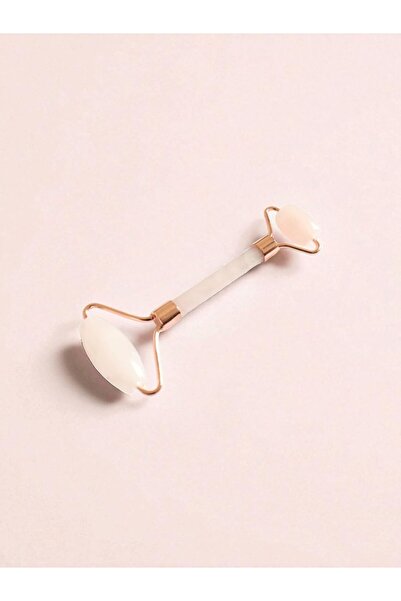 Fashonara Rainbow Streak Heavyweight Rose Quartz Face Roller
