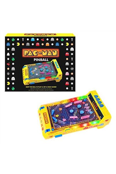 Banadabak Pm2001 Pac-Man Arcade Pinball Masaüstü Premium Seri Sesli Işıklı 6+...