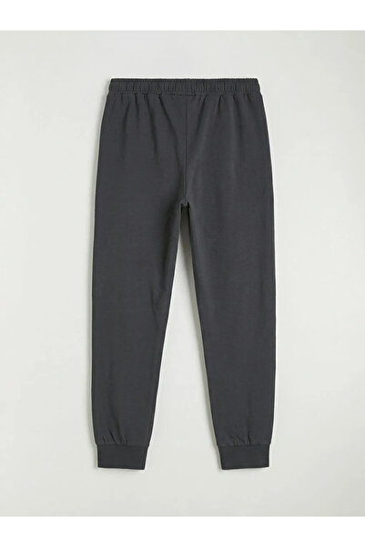 LC Waikiki Φούτερ παντελόνι τζόγκερ με στάμπα για αγόρια σε ανθρακί χρώμα