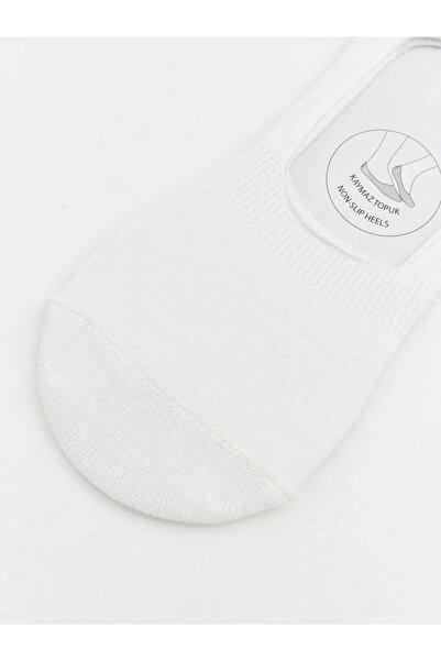 LC Waikiki Λευκές γυναικείες κάλτσες μπαλαρίνας 5 τεμαχίων