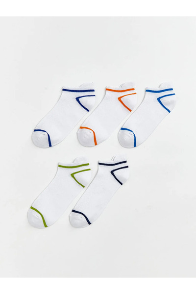 LC Waikiki Μικτές κάλτσες-μποτάκια για αγόρια, σετ 5 τεμαχίων