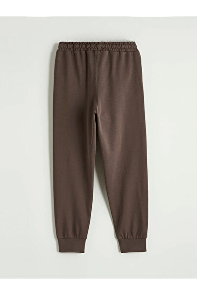 LC Waikiki Καφέ ανδρικό παντελόνι Jogger με ελαστική μέση, συσκευασία 2 τεμαχίων