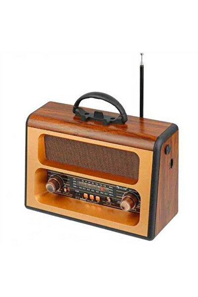 Banadabak Rx-Bt88 Rx-Bt89 Radyo Ahşap Retro Büyük Boy Bluetooth Bağlantılı Us...