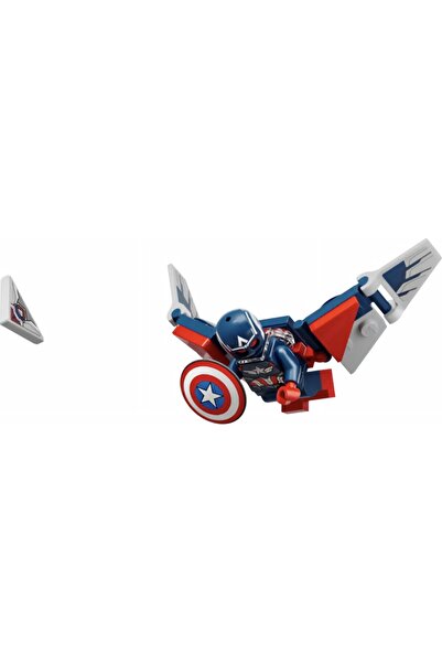 LEGO Marvel 292 - Captain America (Sam Wilson) Orijinal Minifigür
